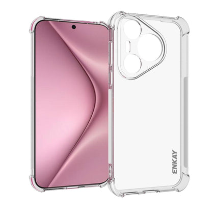 ENKAY Hat-Prince Transparent TPU Shockproof Phone Case, For Huawei Pura 90 Pro Max 5G, For Huawei Pura 90 Pro 5G, For Huawei Pura 90 5G, For Huawei Pura 80 Ultra, For Huawei Pura 80, For Huawei Enjoy 70X, For Huawei Mate 70 Pro, For Huawei Mate 70     ...