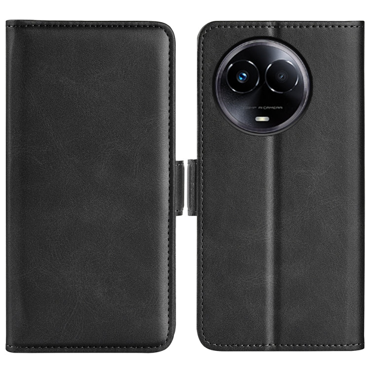 Dual-side Magnetic Buckle Horizontal Flip Leather Phone Case, For Realme C67 5G, For Realme 11X, For Realme C65 4G, For Realme C85 5G / 15x 5G, For Realme 15 5G / 15 Pro 5G, For Realme Narzo N53 / C53
