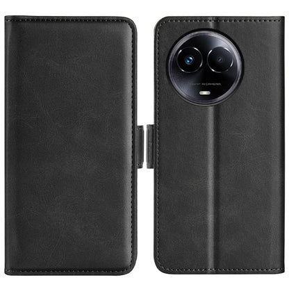 Dual-side Magnetic Buckle Horizontal Flip Leather Phone Case, For Realme C67 5G, For Realme 11X, For Realme C65 4G, For Realme C85 5G / 15x 5G, For Realme 15 5G / 15 Pro 5G, For Realme Narzo N53 / C53
