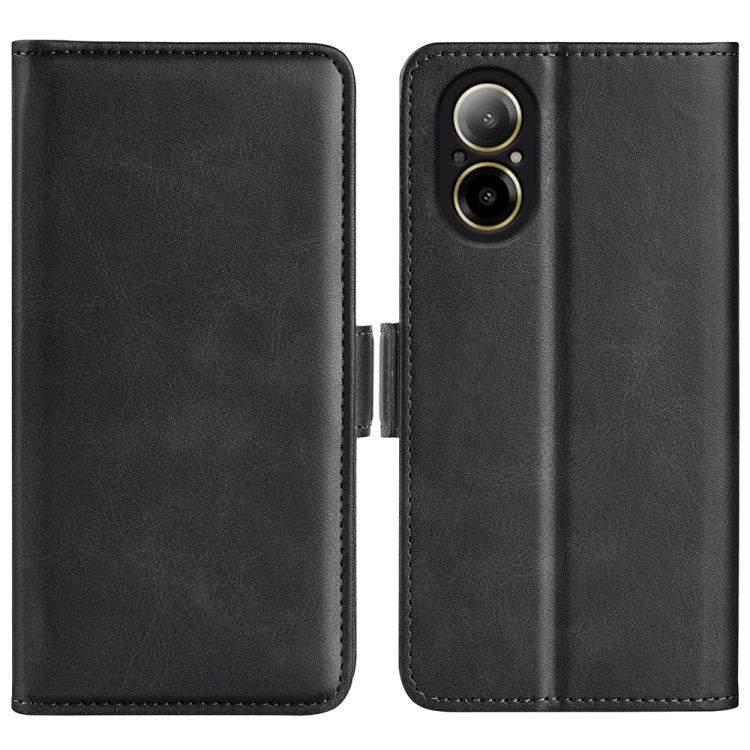 Dual-side Magnetic Buckle Horizontal Flip Leather Phone Case, For Realme C67 5G, For Realme 11X, For Realme C65 4G, For Realme C85 5G / 15x 5G, For Realme 15 5G / 15 Pro 5G, For Realme Narzo N53 / C53