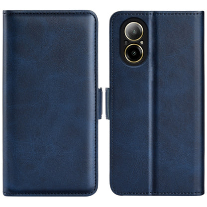Dual-side Magnetic Buckle Horizontal Flip Leather Phone Case, For Realme C67 5G, For Realme 11X, For Realme C65 4G, For Realme C85 5G / 15x 5G, For Realme 15 5G / 15 Pro 5G, For Realme Narzo N53 / C53