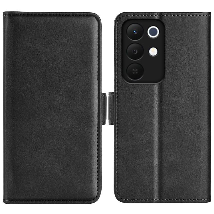 Dual-side Magnetic Buckle Horizontal Flip Leather Phone Case, For Realme C67 5G, For Realme 11X, For Realme C65 4G, For Realme C85 5G / 15x 5G, For Realme 15 5G / 15 Pro 5G, For Realme Narzo N53 / C53
