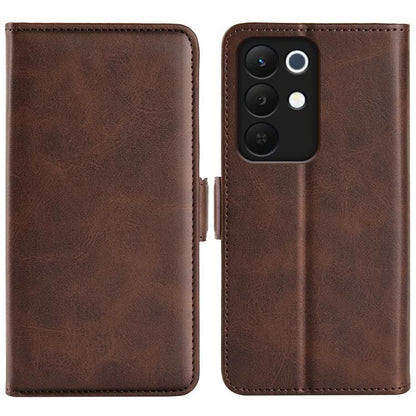 Dual-side Magnetic Buckle Horizontal Flip Leather Phone Case, For Realme C67 5G, For Realme 11X, For Realme C65 4G, For Realme C85 5G / 15x 5G, For Realme 15 5G / 15 Pro 5G, For Realme Narzo N53 / C53