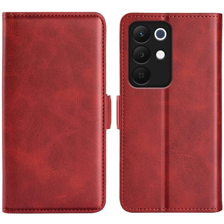 Dual-side Magnetic Buckle Horizontal Flip Leather Phone Case, For Realme C67 5G, For Realme 11X, For Realme C65 4G, For Realme C85 5G / 15x 5G, For Realme 15 5G / 15 Pro 5G, For Realme Narzo N53 / C53