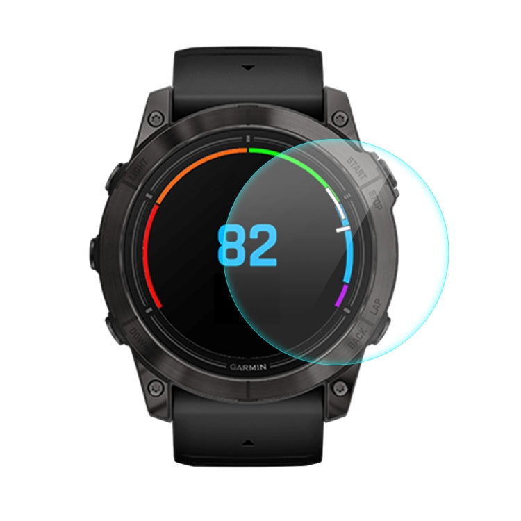 ENKAY 0.2mm 9H Tempered Glass Screen Protector Watch Film, For Garmin Approach S70 42mm, For Garmin Epix Pro Gen 2 51mm