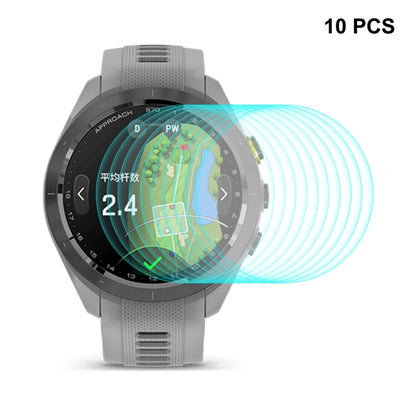 10pcs ENKAY 0.2mm 9H Tempered Glass Screen Protector Watch Film, For Garmin Approach S70 42mm, For Garmin Epix Pro Gen 2 51mm