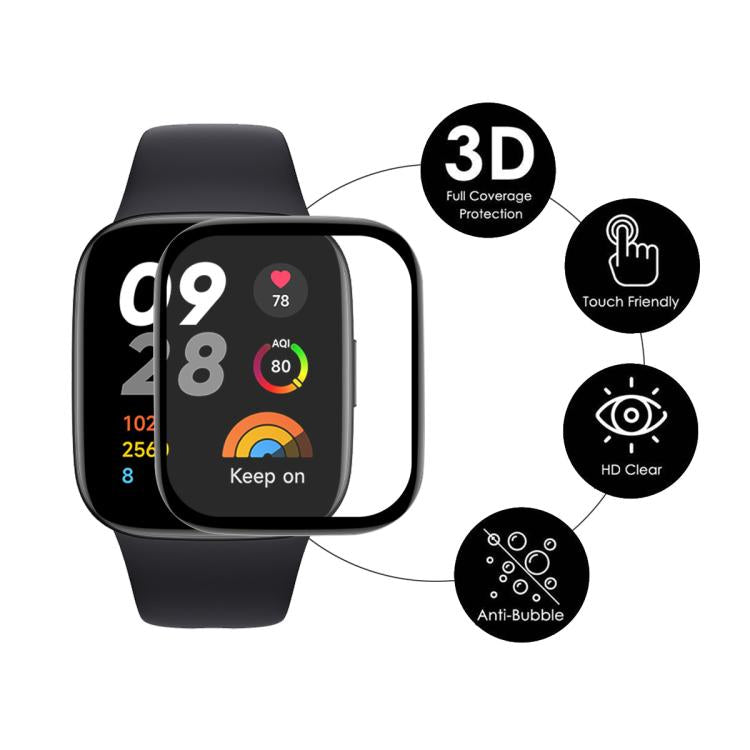 1pcs ENKAY ENKAY 3D Full Coverage Soft PC Edge PMMA HD Screen Film, For Redmi Watch 6, For Xiaomi Watch S4 41mm, For Redmi Watch Move, For Xiaomi Smart Band 10, For Redmi Band 3, For Xiaomi Smart Band 9 Active, For Xiaomi Watch S4                      ...