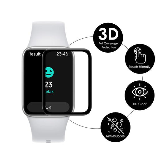 1pcs ENKAY ENKAY 3D Full Coverage Soft PC Edge PMMA HD Screen Film, For Xiaomi Smart Band 10 Pro, For Redmi Watch 6, For Xiaomi Watch S4 41mm, For Redmi Watch Move, For Xiaomi Smart Band 10, For Redmi Band 3, For Xiaomi Smart Band 9 Active             ...