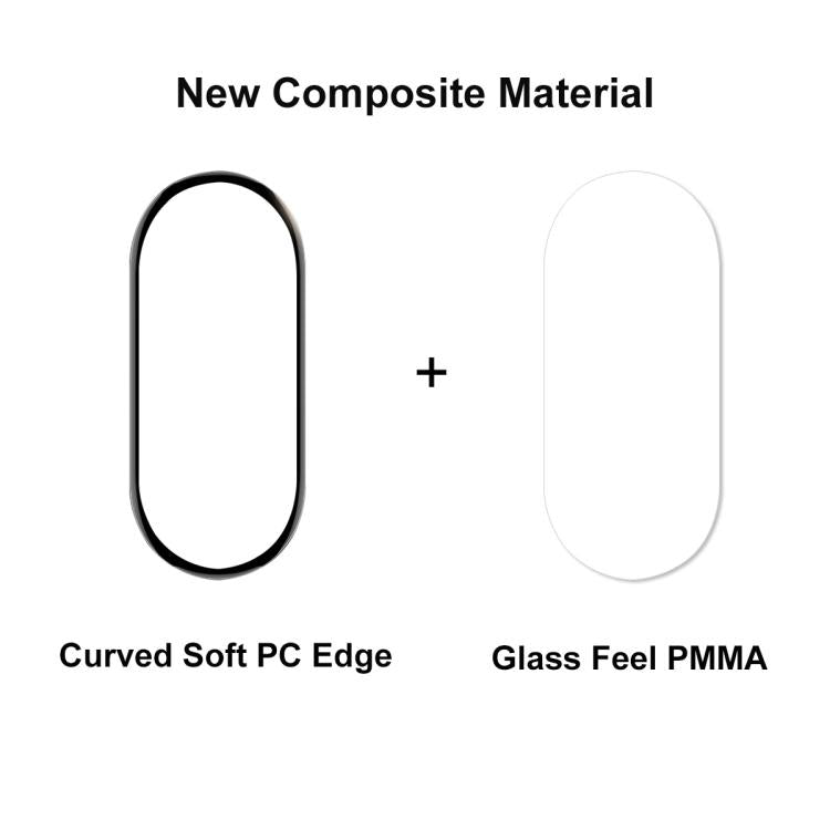 1pcs ENKAY ENKAY 3D Full Coverage Soft PC Edge PMMA HD Screen Film, For Xiaomi Smart Band 11 / 11 NFC, For Xiaomi Smart Band 11 Active, For Xiaomi Smart Band 10 Pro, For Redmi Watch 6, For Xiaomi Watch S4 41mm, For Redmi Watch Move                     ...