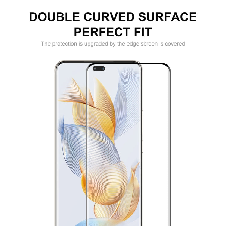 2pcs ENKAY Hat-Prince 3D Curved Full Glue High Sense Tempered Glass Film, For Honor 90 Pro, For Honor 90
