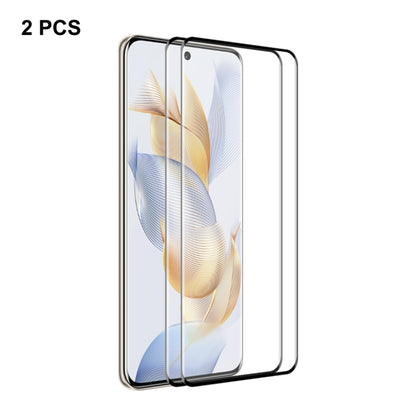 2pcs ENKAY Hat-Prince 3D Curved Full Glue High Sense Tempered Glass Film, For Honor 90 Pro, For Honor 90