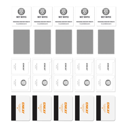 5pcs ENKAY Hat-Prince 3D Curved Full Glue High Sense Tempered Glass Film, For Honor 90 Pro, For Honor 90