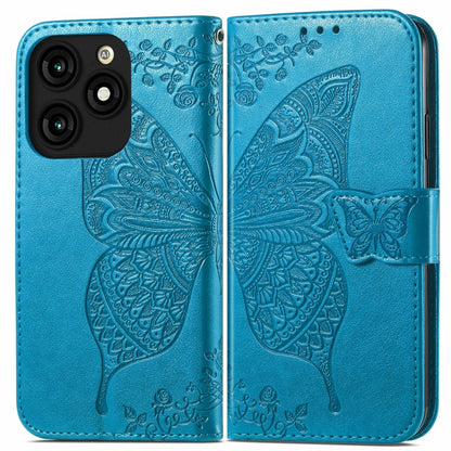 Butterfly Love Flower Embossed Leather Phone Case, For Tecno Spark 20 Pro+, For Tecno Spark 20 Pro, For Tecno Spark 20C, For Tecno Spark Go 2024, For Tecno Note 30 Pro, For Tecno Camon 20 Pro 5G, For Tecno Spark GO 2023, For Tecno Itel A70             ...