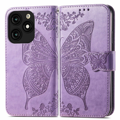 Butterfly Love Flower Embossed Leather Phone Case, For Tecno Spark 20 Pro+, For Tecno Spark 20 Pro, For Tecno Spark 20C, For Tecno Spark Go 2024, For Tecno Note 30 Pro, For Tecno Camon 20 Pro 5G, For Tecno Spark GO 2023, For Tecno Itel A70             ...