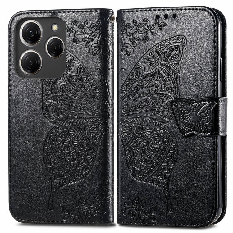 Butterfly Love Flower Embossed Leather Phone Case, For Tecno Spark 20 Pro+, For Tecno Spark 20 Pro, For Tecno Spark 20C, For Tecno Spark Go 2024, For Tecno Note 30 Pro, For Tecno Camon 20 Pro 5G, For Tecno Spark GO 2023, For Tecno Itel A70             ...