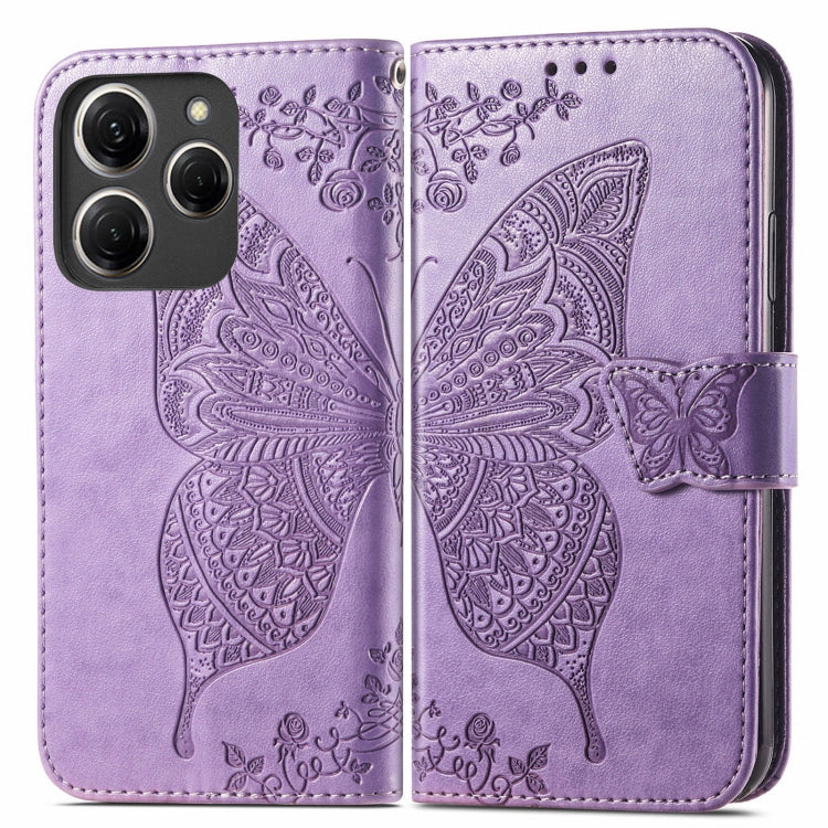 Butterfly Love Flower Embossed Leather Phone Case, For Tecno Spark 20 Pro+, For Tecno Spark 20 Pro, For Tecno Spark 20C, For Tecno Spark Go 2024, For Tecno Note 30 Pro, For Tecno Camon 20 Pro 5G, For Tecno Spark GO 2023, For Tecno Itel A70             ...