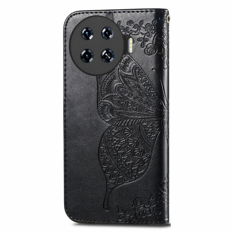 Butterfly Love Flower Embossed Leather Phone Case, For Tecno Spark 20 Pro+, For Tecno Spark 20 Pro, For Tecno Spark 20C, For Tecno Spark Go 2024, For Tecno Note 30 Pro, For Tecno Camon 20 Pro 5G, For Tecno Spark GO 2023, For Tecno Itel A70             ...