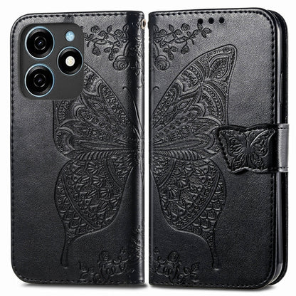 Butterfly Love Flower Embossed Leather Phone Case, For Tecno Spark 20 Pro+, For Tecno Spark 20 Pro, For Tecno Spark 20C, For Tecno Spark Go 2024, For Tecno Note 30 Pro, For Tecno Camon 20 Pro 5G, For Tecno Spark GO 2023, For Tecno Itel A70             ...