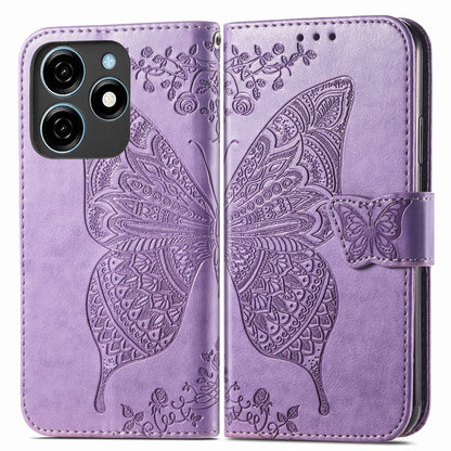 Butterfly Love Flower Embossed Leather Phone Case, For Tecno Spark 20 Pro+, For Tecno Spark 20 Pro, For Tecno Spark 20C, For Tecno Spark Go 2024, For Tecno Note 30 Pro, For Tecno Camon 20 Pro 5G, For Tecno Spark GO 2023, For Tecno Itel A70             ...