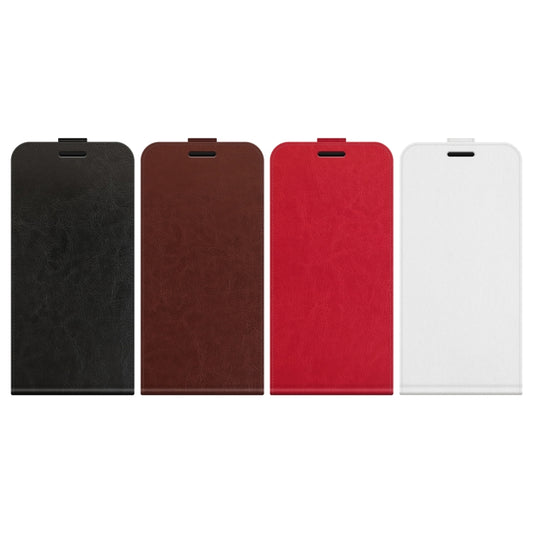 R64 Texture Single Vertical Flip Leather Phone Case, For iPhone 16 Pro Max, For iPhone 16 Pro, For iPhone 16 Plus, For iPhone 16, For iPhone 16e, For iPhone 15 Pro Max, For iPhone 15 Pro, For iPhone 15 Plus, For iPhone 15