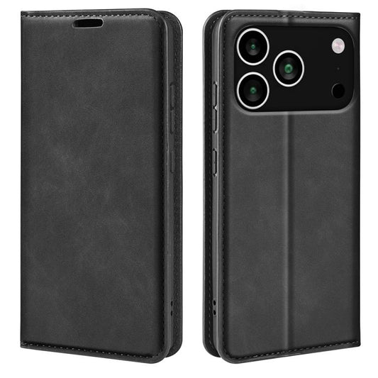 Retro-skin Magnetic Suction Leather Phone Case, For iPhone 18 Pro / 17 Pro, For iPhone 18 Pro Max / 17 Pro Max, For iPhone 17e / 16e, For iPhone 17, For iPhone Air, For iPhone 16 Pro Max, For iPhone 16 Pro, For iPhone 16 Plus, For iPhone 16            ...