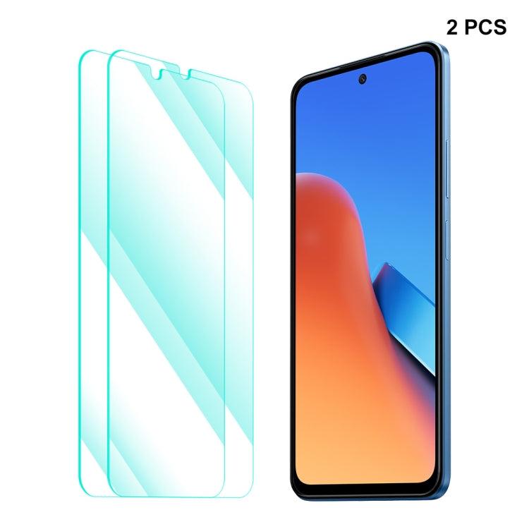 2pcs ENKAY Hat-Prince 0.26mm 9H 2.5D High Aluminum-silicon Tempered Glass Film, For Xiaomi Redmi 12, For Xiaomi 14, For Redmi 13C, For Redmi K70 / K70 Pro / K70E