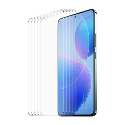 5pcs ENKAY Hat-Prince 0.26mm 9H 2.5D High Aluminum-silicon Tempered Glass Film, For Xiaomi Redmi 12, For Xiaomi 14, For Redmi 13C, For Redmi K70 / K70 Pro / K70E