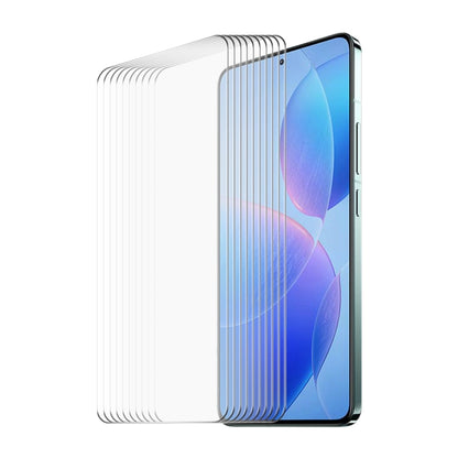 10pcs ENKAY Hat-Prince 0.26mm 9H 2.5D High Aluminum-silicon Tempered Glass Film, For Xiaomi 14, For Xiaomi Redmi 12, For Redmi 13C, For Redmi K70 / K70 Pro / K70E