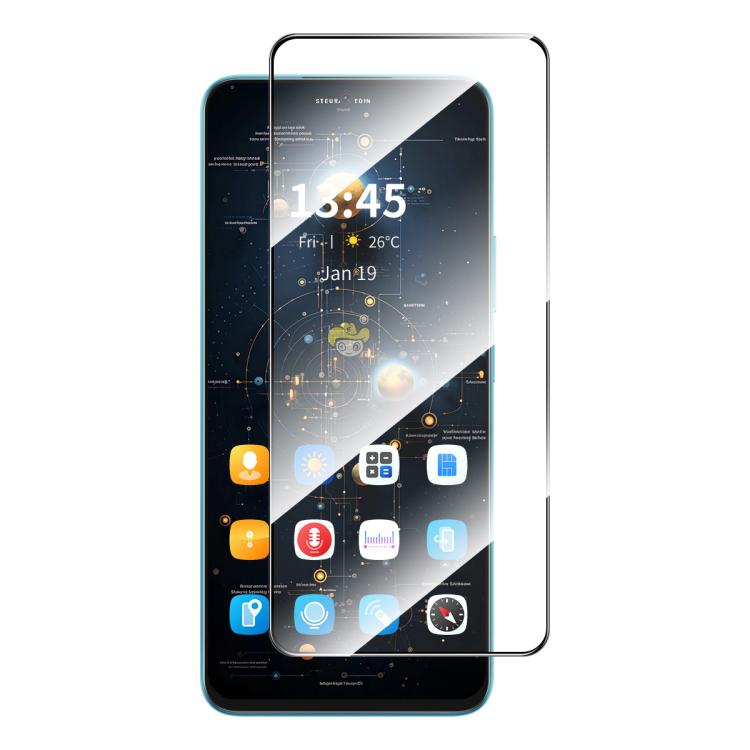 ENKAY Hat-Prince Full Glue High Aluminum-silicon Tempered Glass Film, For Xiaomi Poco M8 Power 5G, For Xiaomi Poco F9 Pro 5G, For Redmi Note 17 4G Global 171mm, For Redmi A7 4G 171.8mm, For Redmi 17C 4G, For Redmi Note 15 Pro 5G Global 163.6mm         ...