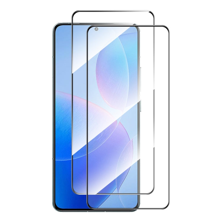 2pcs ENKAY Hat-Prince Full Glue High Aluminum-silicon Tempered Glass Film, For Redmi Note 15 Pro 5G Global 163.6mm, For Redmi 15C Global 171.5mm / Poco C85, For Redmi 15C 5G / 4G EU 173mm, For Redmi 13X, For Redmi Note 14S 4G, For Redmi Turbo 4        ...