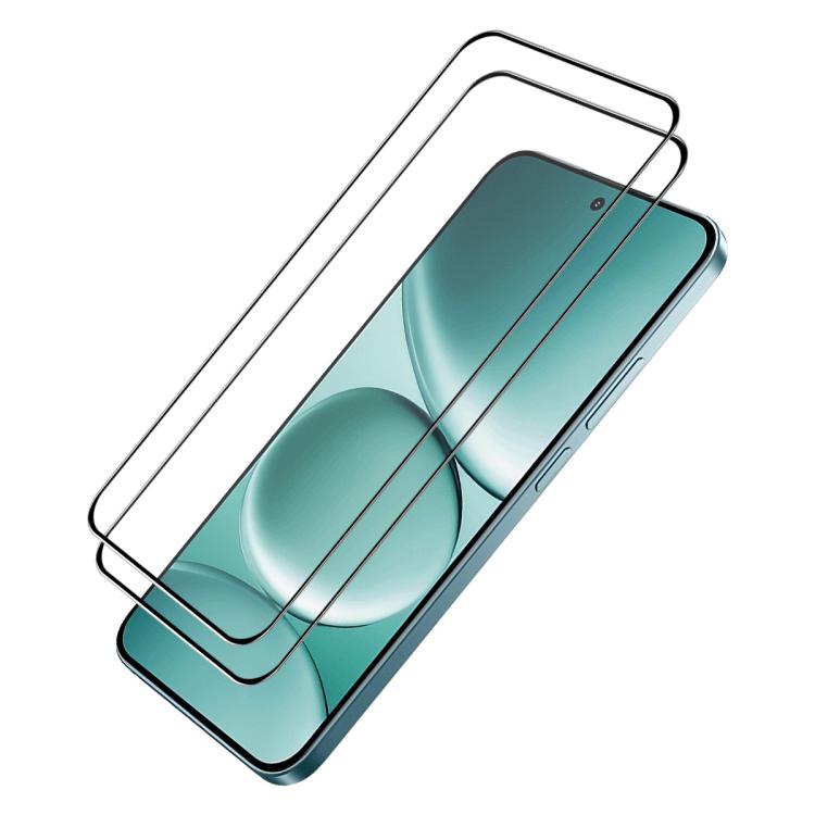 2pcs ENKAY Hat-Prince Full Glue High Aluminum-silicon Tempered Glass Film, For Xiaomi Poco M8 Power 5G, For Xiaomi Poco F9 Pro 5G, For Redmi Note 17 4G Global 171mm, For Redmi A7 4G 171.8mm, For Redmi 17C 4G, For Redmi Note 15 Pro 5G Global 163.6mm    ...