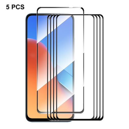 5pcs ENKAY Hat-Prince Full Glue High Aluminum-silicon Tempered Glass Film, For Redmi Note 15 Pro 5G Global 163.6mm, For Redmi 15C Global 171.5mm / Poco C85, For Redmi 13X, For Redmi Note 14S 4G, For Redmi Turbo 4, For Xiaomi Poco X7 Pro                ...