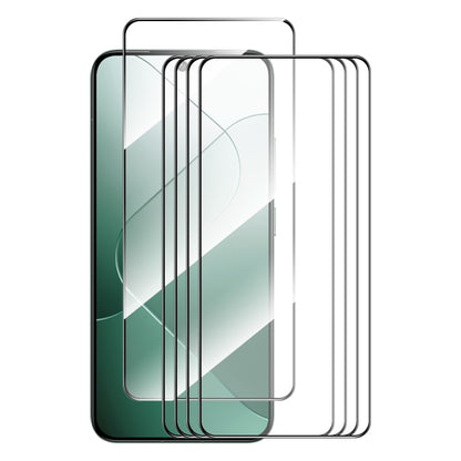 5pcs ENKAY Hat-Prince Full Glue High Aluminum-silicon Tempered Glass Film, For Redmi Note 15 Pro 5G Global 163.6mm, For Redmi 15C Global 171.5mm / Poco C85, For Redmi 13X, For Redmi Note 14S 4G, For Redmi Turbo 4, For Xiaomi Poco X7 Pro                ...
