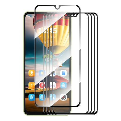 5pcs ENKAY Hat-Prince Full Glue High Aluminum-silicon Tempered Glass Film, For Xiaomi Poco M8 Power 5G, For Xiaomi Poco F9 Pro 5G, For Redmi Note 17 4G Global 171mm, For Redmi A7 4G 171.8mm, For Redmi 17C 4G, For Redmi 15a 5G                           ...