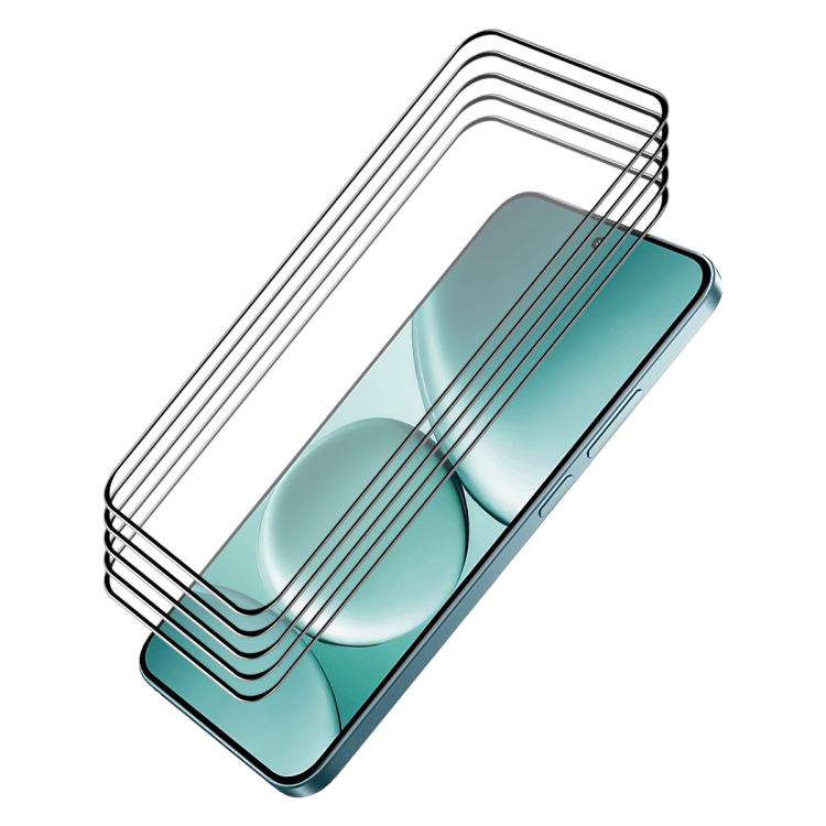 5pcs ENKAY Hat-Prince Full Glue High Aluminum-silicon Tempered Glass Film, For Xiaomi Poco M8 Power 5G, For Xiaomi Poco F9 Pro 5G, For Redmi Note 17 4G Global 171mm, For Redmi A7 4G 171.8mm, For Redmi 17C 4G, For Redmi 15a 5G                           ...
