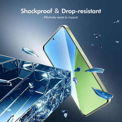5pcs ENKAY Hat-Prince Full Glue High Aluminum-silicon Tempered Glass Film, For Xiaomi Poco M8 Power 5G, For Xiaomi Poco F9 Pro 5G, For Redmi Note 17 4G Global 171mm, For Redmi A7 4G 171.8mm, For Redmi 17C 4G, For Redmi 15a 5G                           ...