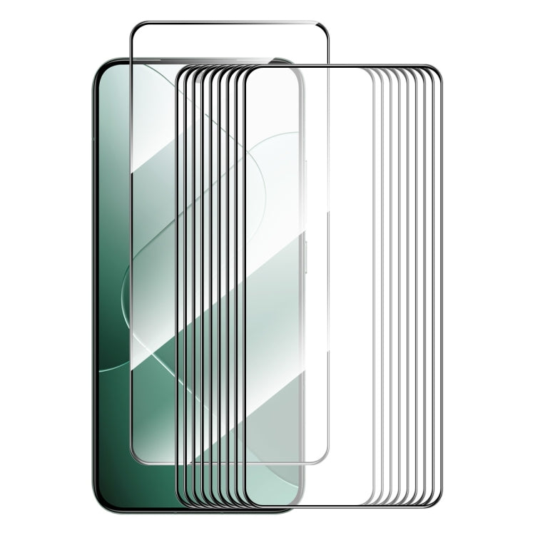 10pcs ENKAY Hat-Prince Full Glue High Aluminum-silicon Tempered Glass Film, For Redmi Note 15 Pro 5G Global 163.6mm, For Redmi 15C Global 171mm / Poco C85, For Redmi 13X, For Redmi Note 14S 4G, For Redmi Turbo 4, For Xiaomi Poco X7 Pro                 ...