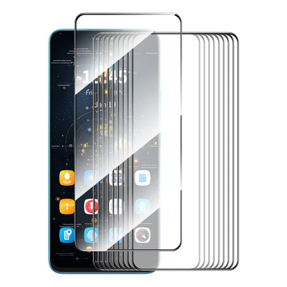 10pcs ENKAY Hat-Prince Full Glue High Aluminum-silicon Tempered Glass Film, For Xiaomi Poco M8 Power 5G, For Xiaomi Poco F9 Pro 5G, For Redmi Note 17 4G Global 171mm, For Redmi A7 4G 171.8mm, For Redmi 17C 4G, For Redmi 15a 5G                          ...