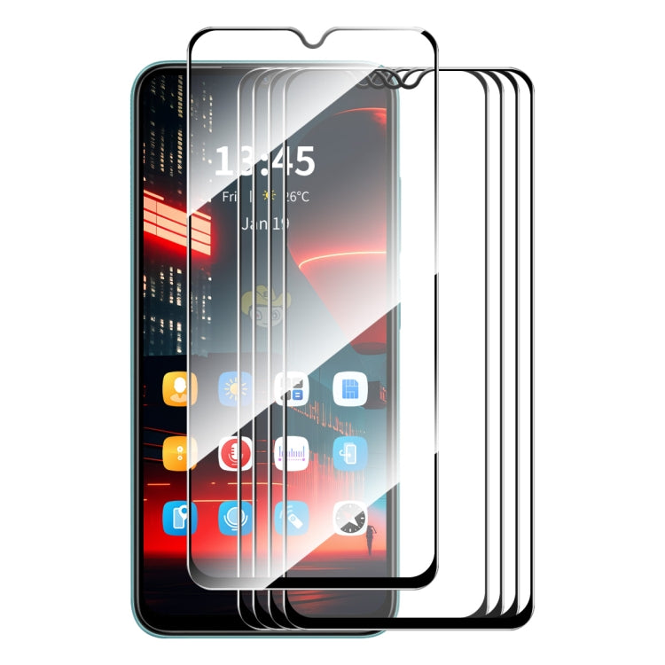 10pcs ENKAY Hat-Prince Full Glue High Aluminum-silicon Tempered Glass Film, For Xiaomi Poco M8 Power 5G, For Xiaomi Poco F9 Pro 5G, For Redmi Note 17 4G Global 171mm, For Redmi A7 4G 171.8mm, For Redmi 17C 4G, For Redmi 15a 5G                          ...
