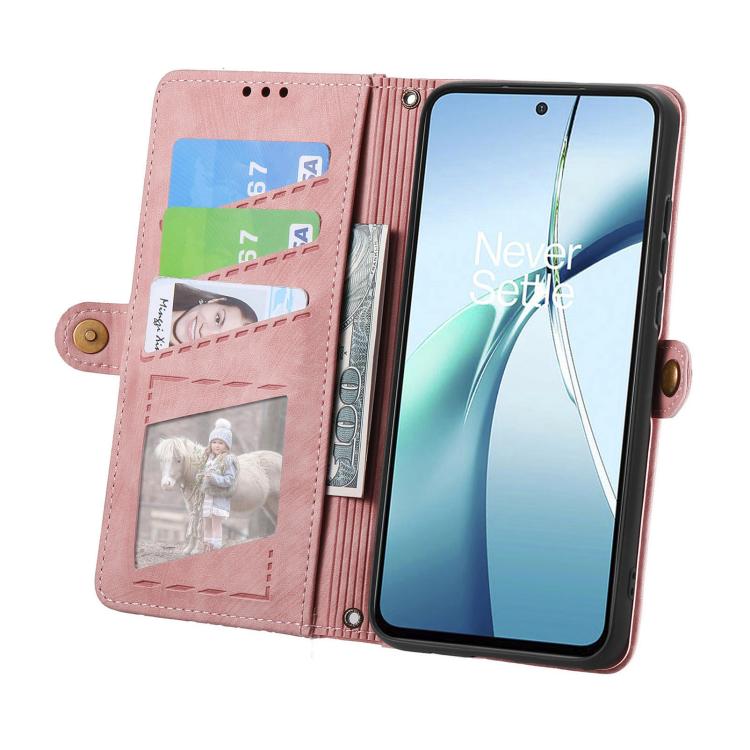 Geometric Zipper Wallet Side Buckle Leather Phone Case, For Samsung Galaxy S25 Edge 5G, For Samsung Galaxy A36 5G, For Samsung Galaxy S25 5G, For Samsung Galaxy S25+ 5G, For Samsung Galaxy S25 Ultra 5G, For Samsung Galaxy C55, For Samsung Galaxy M55���...