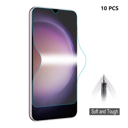 10pcs ENKAY Hat-Prince Full Glue Coverage Soft Explosion-proof Hydrogel Film, For Samsung Galaxy F15 / M15, For Samsung Galaxy Xcover 7, For Samsung Galaxy A35 / A55, For Samsung Galaxy S24 Ultra 5G, For Samsung Galaxy S24+ 5G, For Samsung Galaxy S24 5...