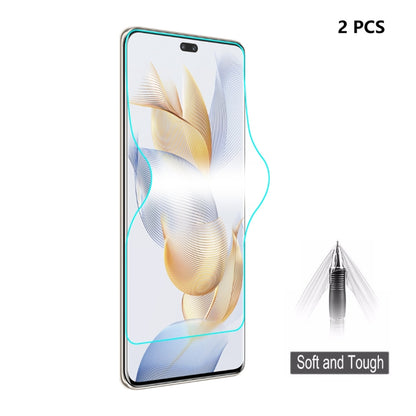 2pcs ENKAY Full Glue Soft Explosion-proof Hydrogel Film, For Honor 90 Pro, For Honor 90 / Huawei P60 / P60 Pro