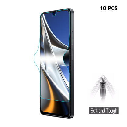 10pcs ENKAY Hat-Prince Full Glue Coverage Soft Explosion-proof Hydrogel Film, For Xiaomi Redmi 13, For Xiaomi Poco F6, For Xiaomi Poco F6 Pro, For Xiaomi Poco X6 Neo, For Xiaomi Poco M6 5G, For Xiaomi Redmi 13R 5G, For Xiaomi Redmi Note 13R Pro        ...