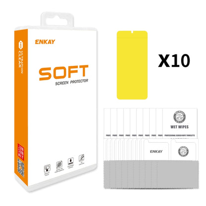 10pcs ENKAY Hat-Prince Full Glue Coverage Soft Explosion-proof Hydrogel Film, For Xiaomi Redmi 13, For Xiaomi Poco F6, For Xiaomi Poco F6 Pro, For Xiaomi Poco X6 Neo, For Xiaomi Poco M6 5G, For Xiaomi Redmi 13R 5G, For Xiaomi Redmi Note 13R Pro        ...