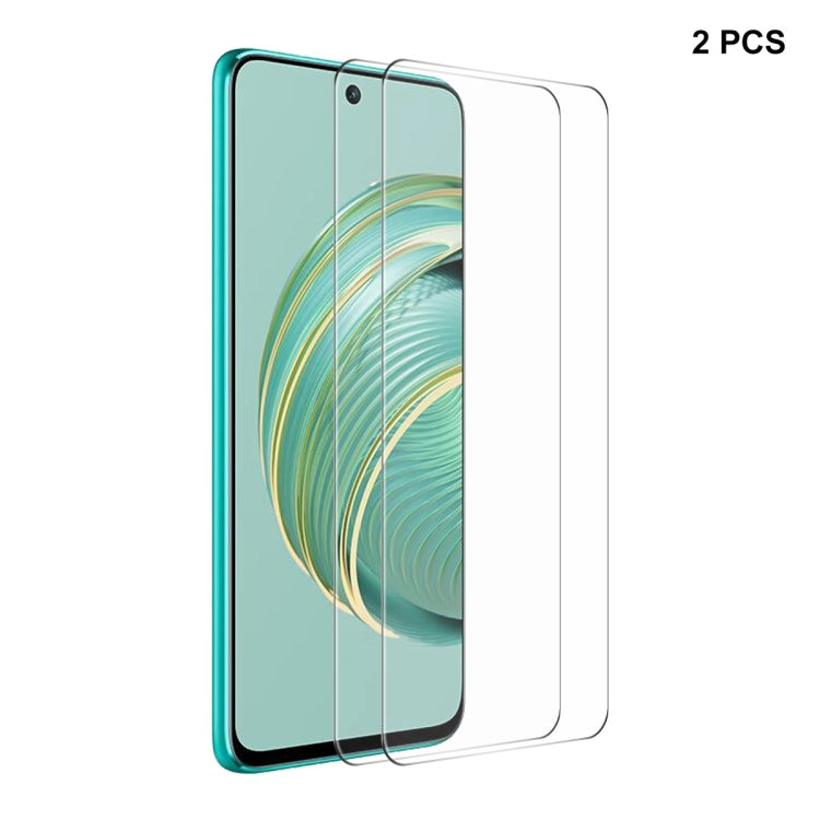 2pcs ENKAY 0.26mm 9H 2.5D High Aluminum-silicon Tempered Glass Film, For Huawei Nova Y71 / Enjoy 60, For Huawei Mate 60, For Huawei Nova 10z