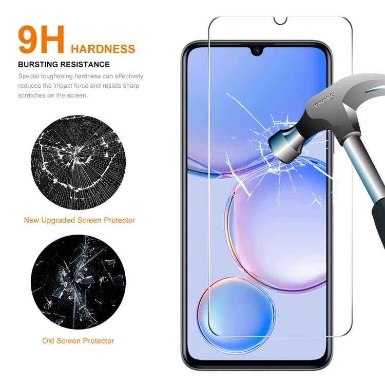 10pcs ENKAY 0.26mm 9H 2.5D High Aluminum-silicon Tempered Glass Film, For Huawei Nova Y71 / Enjoy 60, For Huawei Mate 60, For Huawei Nova 10z