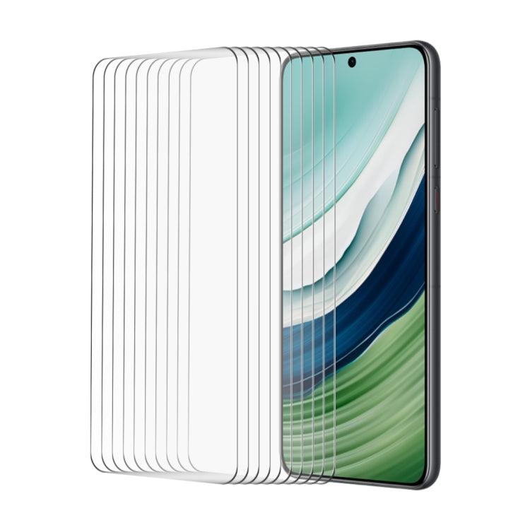 10pcs ENKAY 0.26mm 9H 2.5D High Aluminum-silicon Tempered Glass Film, For Huawei Nova Y71 / Enjoy 60, For Huawei Mate 60, For Huawei Nova 10z