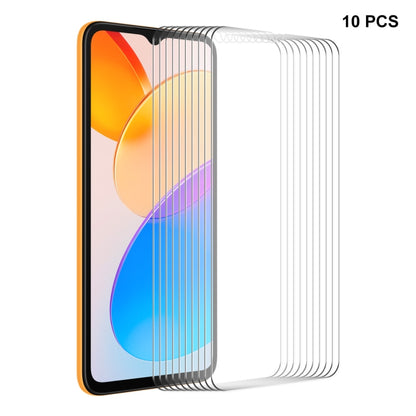 10pcs ENKAY 0.26mm 9H 2.5D High Aluminum-silicon Tempered Glass Film, For Honor Play7T Pro / X50i / X40i, For Honor Play7T / Play6T, For Honor 70 Lite / X5 / X6