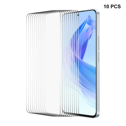 10pcs ENKAY 0.26mm 9H 2.5D High Aluminum-silicon Tempered Glass Film, For Honor Play7T Pro / X50i / X40i, For Honor Play7T / Play6T, For Honor 70 Lite / X5 / X6