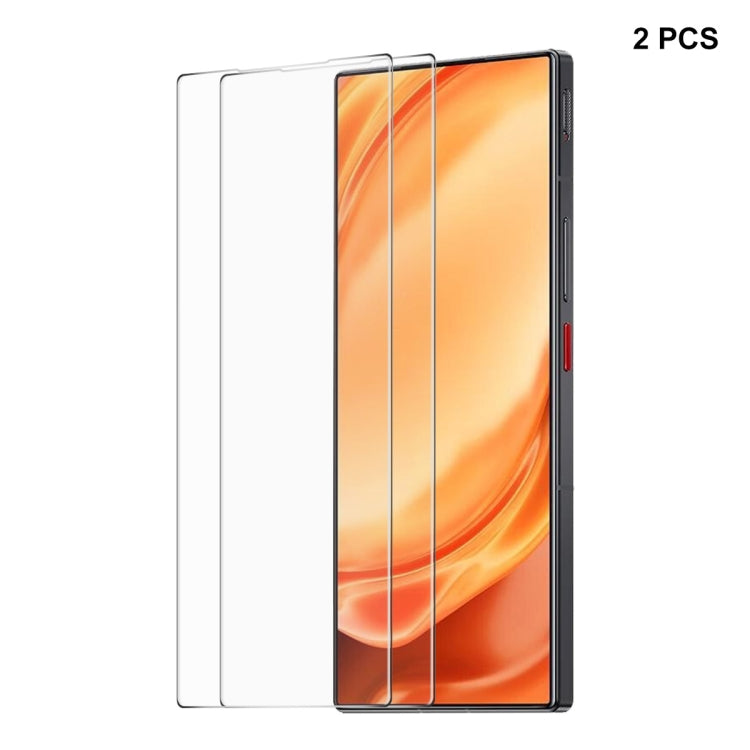 2pcs ENKAY 0.26mm 9H 2.5D High Aluminum-silicon Tempered Glass Film, For ZTE Nubia Z50 Ultra
